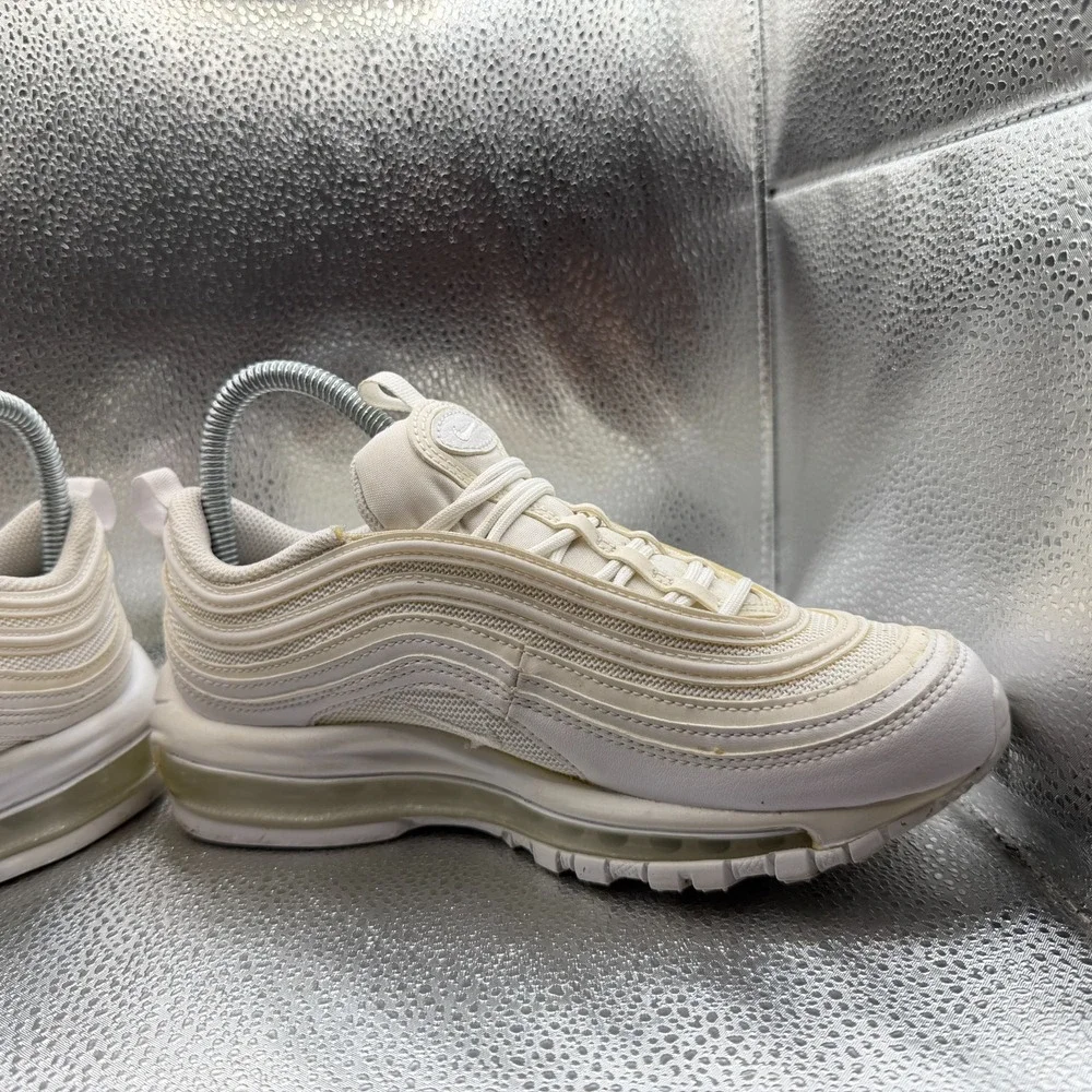 Size 6 Nike Air‎ Max 97 Low Top Off-White Womens Athletic Sneakers DH8016-100